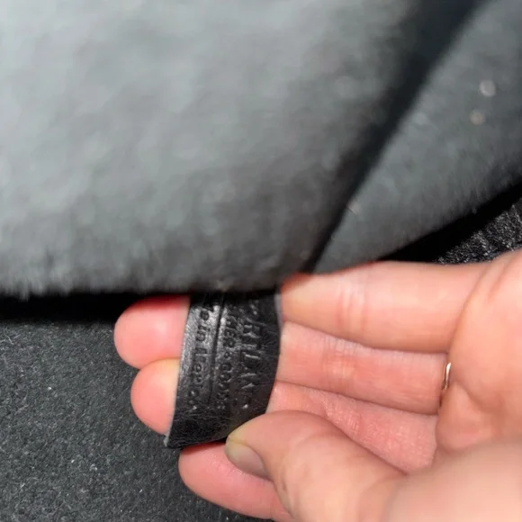 NEW ~PORTLAND LEATHER GOODS~ Lola Crossbody Tote in Black Leather - Picture 9 of 9